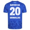 Dječji Dresovi Bayer 04 Leverkusen Alejandro Grimaldo 20 Treći 2025-26 - Kratki Rukavima